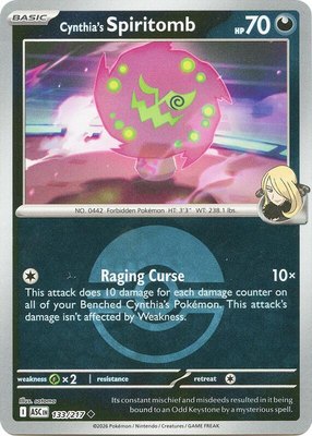 Cynthia's Spiritomb (Poke Ball), Ascended Heroes