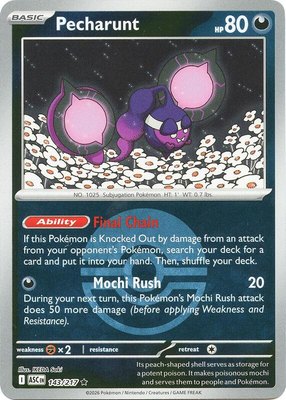 Pecharunt (Poke Ball), Ascended Heroes
