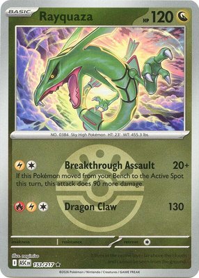 Rayquaza (Friend Ball), Ascended Heroes