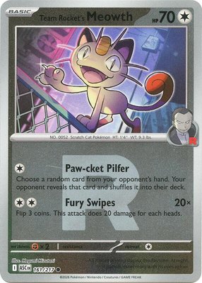 Team Rocket's Meowth (Team Rocket), Ascended Heroes