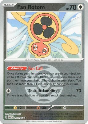 Fan Rotom (Dusk Ball), Ascended Heroes