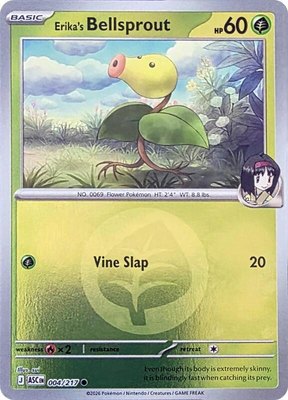 Erika's Bellsprout (Energy Symbol Pattern), Ascended Heroes