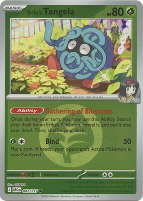 Erika's Tangela (Energy Symbol Pattern), Ascended Heroes