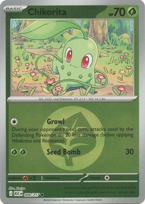 Chikorita (Energy Symbol Pattern), Ascended Heroes