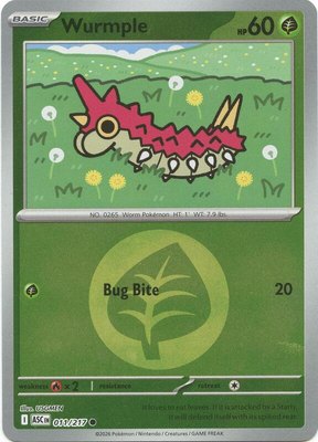 Wurmple (Energy Symbol Pattern), Ascended Heroes