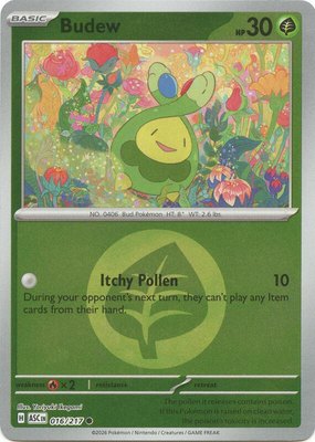 Budew (Energy Symbol Pattern), Ascended Heroes