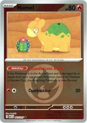 Numel (Energy Symbol Pattern), Ascended Heroes