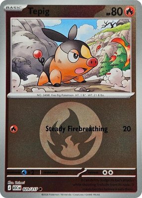 Tepig (Energy Symbol Pattern), Ascended Heroes