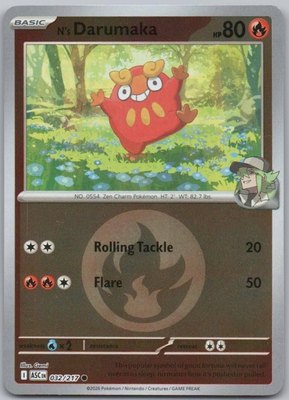 N's Darumaka (Energy Symbol Pattern), Ascended Heroes