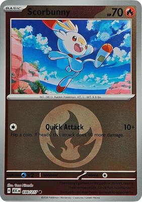 Scorbunny (Energy Symbol Pattern), Ascended Heroes