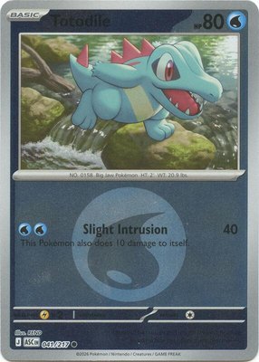 Totodile (Energy Symbol Pattern), Ascended Heroes