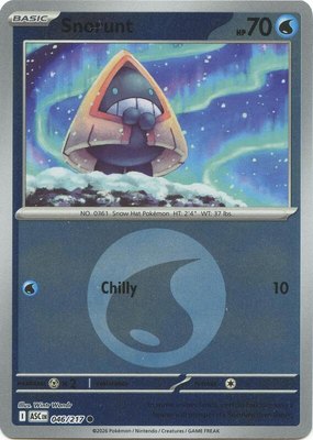 Snorunt (Energy Symbol Pattern), Ascended Heroes