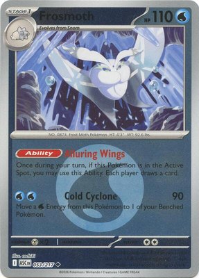 Frosmoth (Energy Symbol Pattern), Ascended Heroes