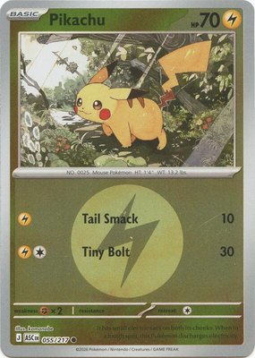Pikachu (Energy Symbol Pattern), Ascended Heroes