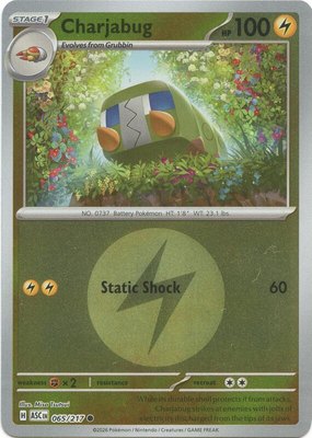 Charjabug (Energy Symbol Pattern), Ascended Heroes