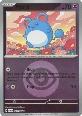 Marill (Energy Symbol Pattern), Ascended Heroes
