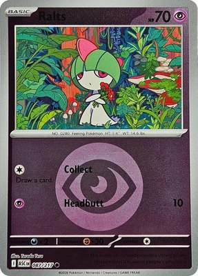 Ralts (Energy Symbol Pattern), Ascended Heroes