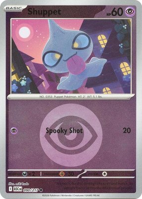 Shuppet (Energy Symbol Pattern), Ascended Heroes