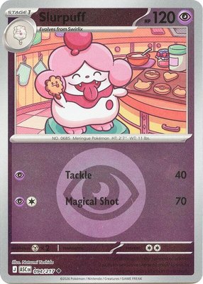 Slurpuff (Energy Symbol Pattern), Ascended Heroes