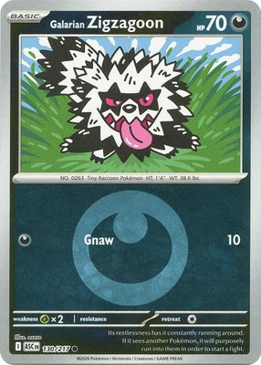 Galarian Zigzagoon (Energy Symbol Pattern), Ascended Heroes