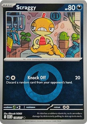 Scraggy (Energy Symbol Pattern), Ascended Heroes