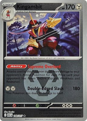 Kingambit (Energy Symbol Pattern), Ascended Heroes
