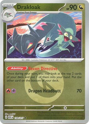 Drakloak (Energy Symbol Pattern), Ascended Heroes