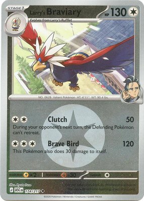 Larry's Braviary (Energy Symbol Pattern), Ascended Heroes