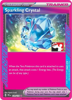 Sparkling Crystal, Prize Pack Series Cards