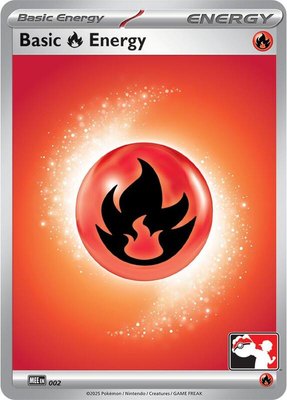 Basic Fire Energy - MEE 002, Prize Pack Series Cards