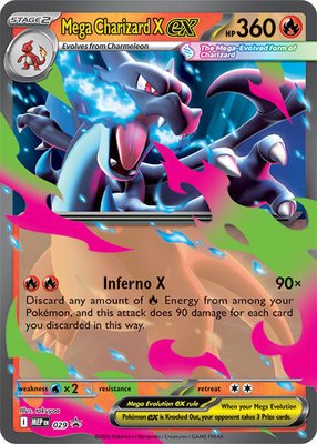 Mega Charizard X ex, Mega Evolution Promo