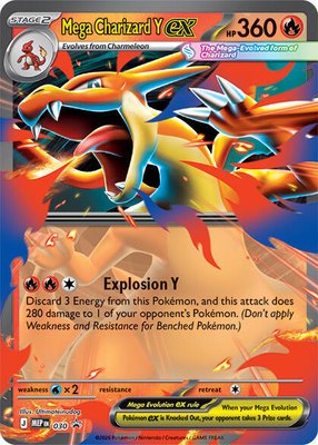 Mega Charizard Y ex, Mega Evolution Promo