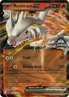 Reshiram ex (Great Ball League), Southeast Asia Exclusives