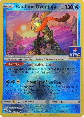 Radiant Greninja (GYM), Southeast Asia Exclusives