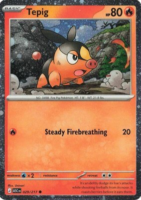 Tepig (Cosmos Holo), Miscellaneous Cards & Products