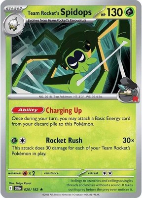 Team Rocket's Spidops, Deck Exclusives