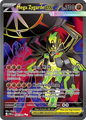 Mega Zygarde ex, Perfect Order