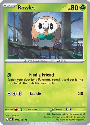 Rowlet, Perfect Order