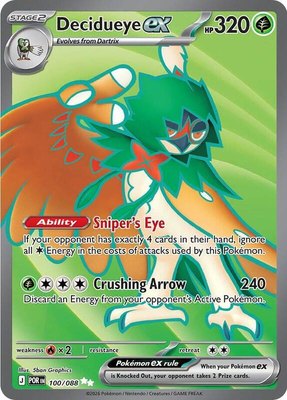 Decidueye ex, Perfect Order