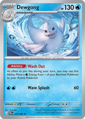 Dewgong, Perfect Order
