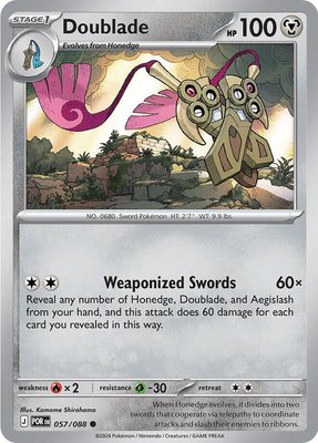 Doublade, Perfect Order