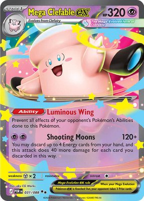 Mega Clefable ex, Perfect Order