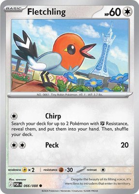Fletchling, Perfect Order