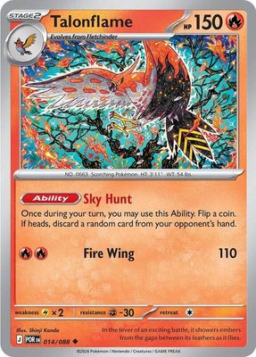 Talonflame, Perfect Order