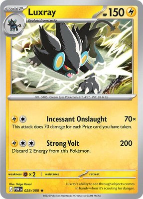 Luxray, Perfect Order
