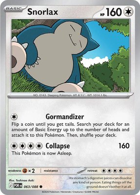 Snorlax, Perfect Order