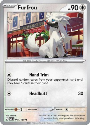 Furfrou, Perfect Order