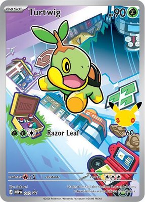 Turtwig, Mega Evolution Promo