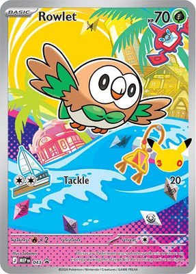 Rowlet, Mega Evolution Promo