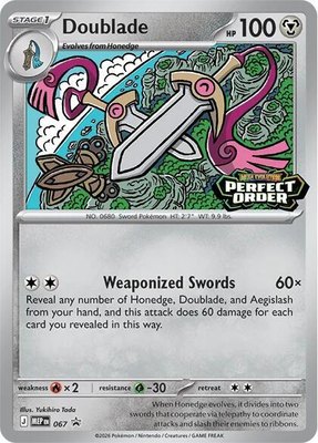 Doublade, Mega Evolution Promo